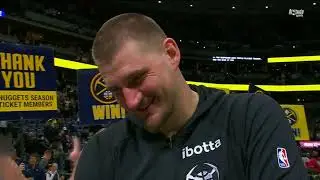 Nikola Jokic gets STANDING OVATION in return 👏 'I felt good out there!' | NBA on ESPN