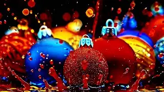 Cozy New Year Ambience 2026 • Balls 4K Screensaver