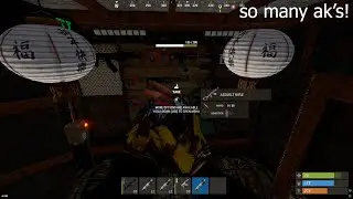 I raided a decaying base in #rust and this is what i got