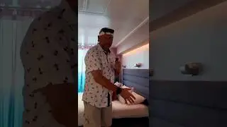 This Cruise Cabin Has More Space Than You'd Think #luxury #shorts