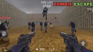 Kontra Multiplayer Fps - Zombie Escape Mode Gameplay Walkthrough (ios, Android)