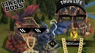 King Of Avalon EPIC KvK lots of kills, Mega rallies and solo hits k185vs357vs442