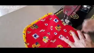 Baby Bib cutting and stitching | How to sew baby bib easy tutorial #babybib #stitching #diy #viral