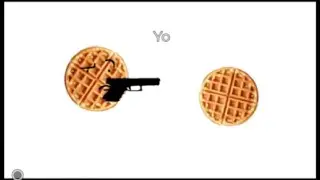 Chocolate waffle animation