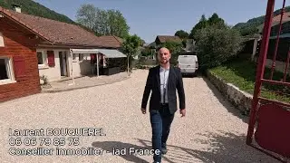 Maison de plain-pied à Allevard (Isère) – 120 m², 3 chambres, jardin clos – 339 000 €