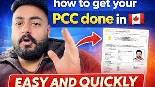 PCC process in Canada 🇨🇦 through BLS || Follow steps 