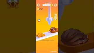 Perfect Cream: Icing Cake Game - food decor precision running - Level 8 gameplay #walkthrough