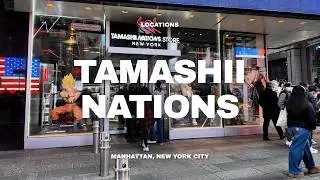 Exploring Japan's #1 Collectibles Brand | Tamashii Nations Store Tour NYC