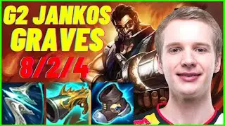 G2 JANKOS PLAYS GRAVES VS NIDALEE |EUW MASTER PATCH 11.1| [League of Legends] Full Gameplay