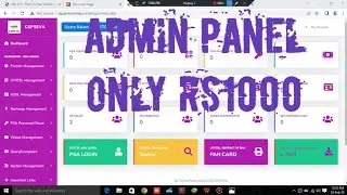 Pan card portal source code 2023 || UTI NSDL PAN Admin Panel source code || Pan card portal Banaye