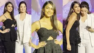 Mrunal Thakur & Tamanna Bhatia Today at Babli Bouncer Screening in Andheri 😍🔥📸