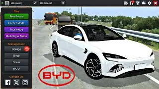 HOW TO ADD BYD SEAL IN BUS SIMULATOR INDONESIA | BYD CAR MOD | BUS SIMULATOR INDONESIA MOD