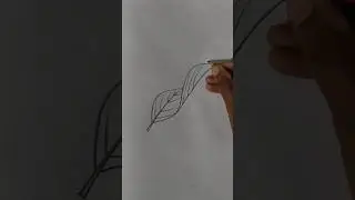 Easy folded leaf #foldedleaf #leaf #leafart