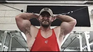 NGA Natural Pro Bodybuilder Mike Porter Trains Shoulders And Biceps