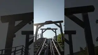 Adventure Express at Kings Island VERTICAL POV