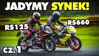 EFEKTY już po JEDNYM dniu? - Aprilia RS 660 i RS 125. TANIE Torowanie!