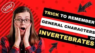 General Characters Of Invertebrates | Trick | Biology 2.0 |