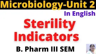 Индикаторы стерильности - **Английский** - B Pharm 3 Sem - Фармацевтическая микробиология - Раздел 2