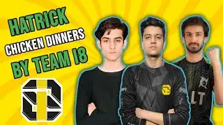 Team I8 Esports Hatrick Of Chicken Dinners