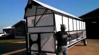 Cattle Ground Hay Feeder