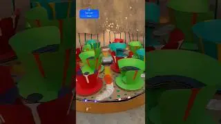 How to Make Tea Cup Ride #amusementparkride #carnival #themepark