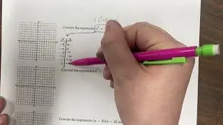 7.3 - I can review creating quadratic equations in standard, vertex, and factored forms.