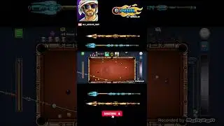 8 Ball Pool : KING CUE / 8M table 😍😱 #8ballpool #8ballpoolguideline #8bpgiveaway