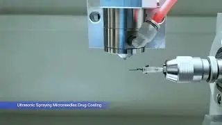 Ultrasonic Spraying Microneedles Drug Coating - Ultrasonic Coating - Cheersonic
