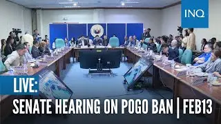 LIVE: Senate hearing on Pogo ban | February 13