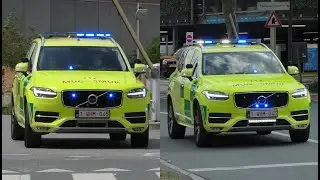 2x Interventie MUG Universitair Ziekenhuis Brussel naar verschillende meldingen