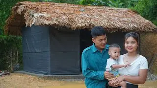 How to make concrete floor for bamboo house: The joy of going to pick up children from school