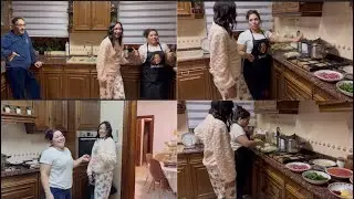 نهار الروينة الكبيرة تعليم ماريا الطبخ المغربي على أصوله 🤣