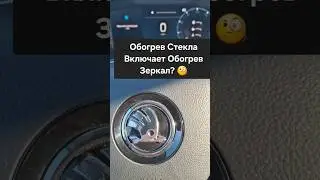Skoda: Обогрев Стекла Вкл Обогрев Зеркал? 🧐 Разбираемся (2026)