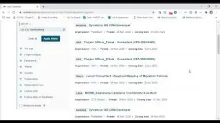 How to find international development consultancies on Reliefweb in ONE CLICK