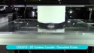 CES2015 Cocojet - Chocolate 3D Printer