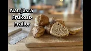 Enklaste Surdegsfrallorna: Kalljästa Frukostfrallor (Recept)