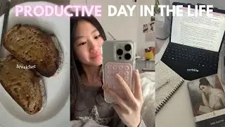PRODUCTIVE DAY IN THE LIFE 🍵🐆✨