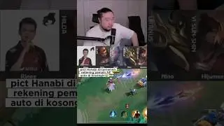 Pick Hanabi Rekening Pemain AE Langsung Di Kosongin #mlbb