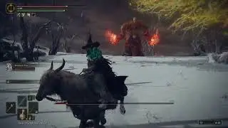 Elden Ring - Fire Giant Phase 2 Just Dies Patch 1.04 (Boss Fight Clip)