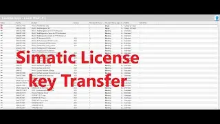 SIMATIC License Transfer Step-by-Step