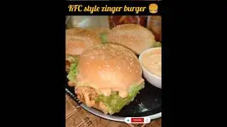 Making Of Crunchy Zinger Burger | Salads And Different Types Of Sauces | Juicy Zinger Piece