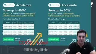 Last Day of the Accelerate Offer | Use Code - TULISIR