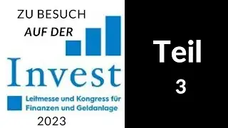 Besuch auf der Investmentmesse 2023 Stuttgart Teil 3 Interview Robert Pertschy Bitpanda