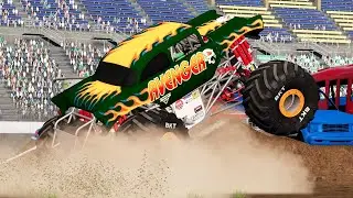 20 Truck MLMT Kansas Freestyle - BeamNG.Drive Monster Jam
