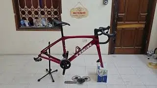 TREK DOMANE SL6 GEN 4 size 52 đời mới Khung+Group v&agrave;o b&aacute;nh l&agrave; chạy gi&aacute; 55tr ĐT 0395727827