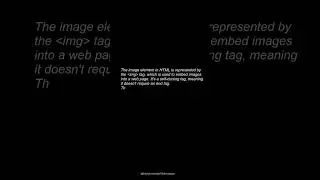 HTML BASIC COURSE - Image Element #technology #tech #html #htmllanguage  #htmlcss #html5