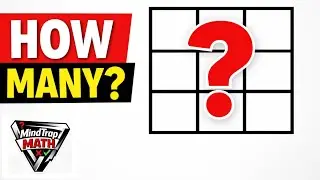 Math | How Many Squares Are in a 3&times;3 Grid? 😱 | 99% Get This Wrong! Question N14