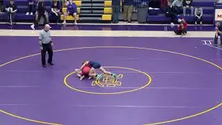2A Regional Quarterfinals Tyler Clarke 106lbs Jr. Year