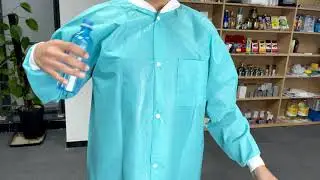 Teal Blue Lab Coats