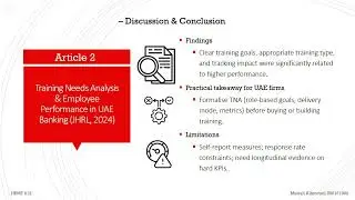 Training & Development in the UAE